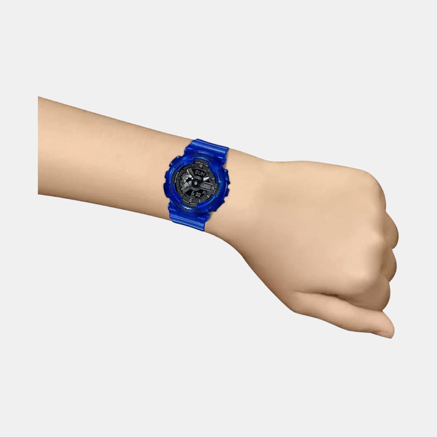 Baby-G Women Quartz Black Dial Analog-Digital Resin Watch BX103