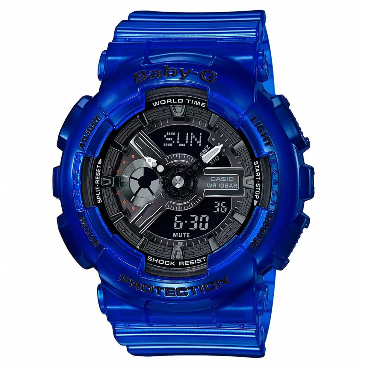 Casio Baby-G Grey Dial Women 43.4mm