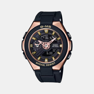 Baby-G Women Quartz Black Dial Analog-Digital Resin Watch BX108