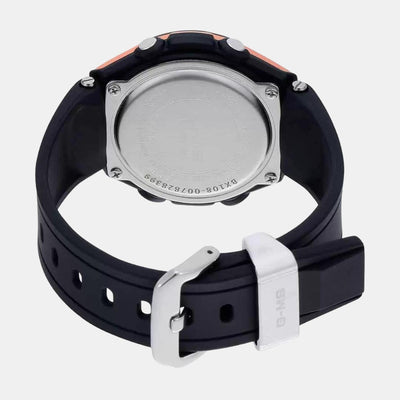 Baby-G Women Quartz Black Dial Analog-Digital Resin Watch BX108