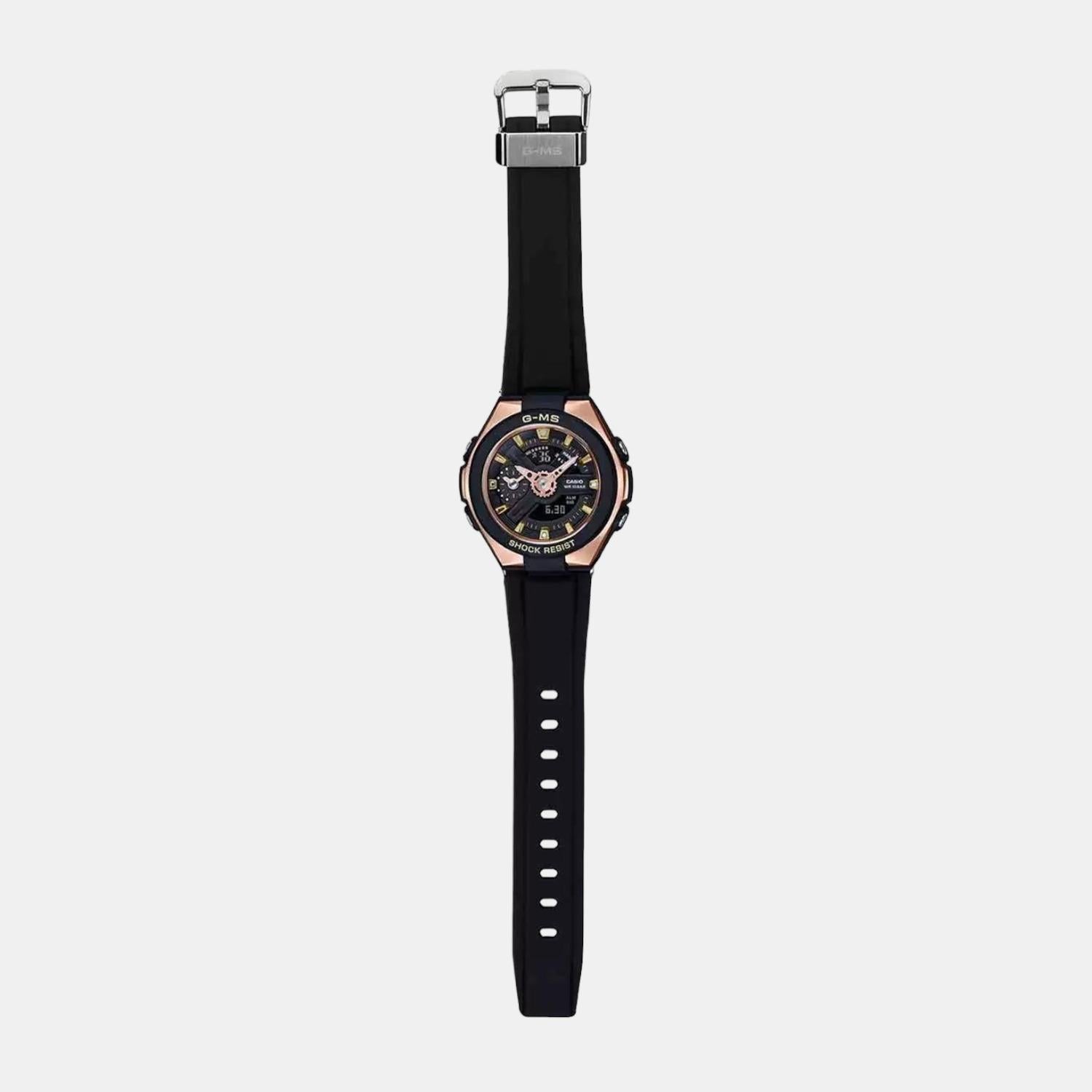 Baby-G Women Quartz Black Dial Analog-Digital Resin Watch BX108