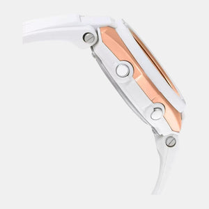 Baby-G Women Quartz White Dial Analog-Digital Resin Watch BX110