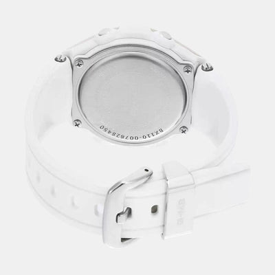 Baby-G Women Quartz White Dial Analog-Digital Resin Watch BX110