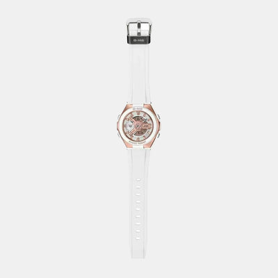 Baby-G Women Quartz White Dial Analog-Digital Resin Watch BX110