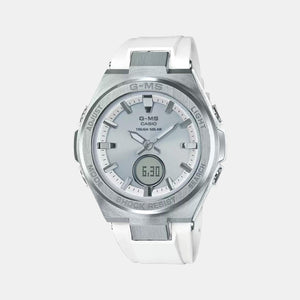 Baby-G Women Quartz Silver Dial Analog-Digital Stainless Steel Watch BX132