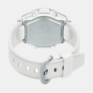 Baby-G Women Quartz Silver Dial Analog-Digital Stainless Steel Watch BX132