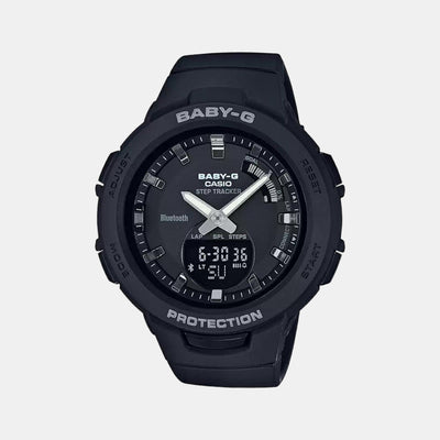Baby-G Women Quartz Black Dial Analog-Digital Resin Watch BX145