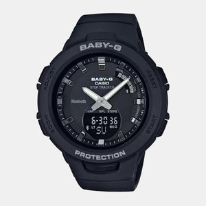 Baby-G Women Quartz Black Dial Analog-Digital Resin Watch BX145