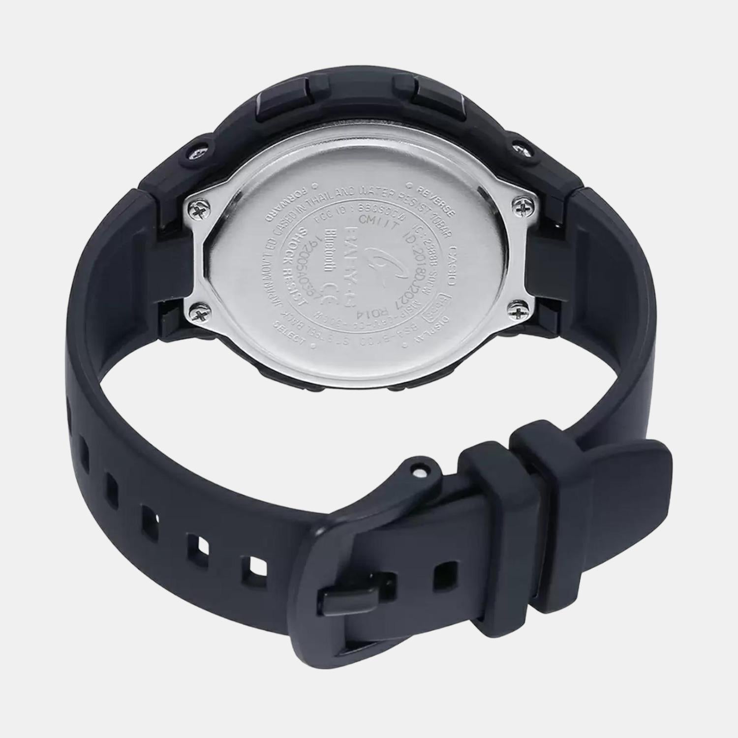 Baby-G Women Quartz Black Dial Analog-Digital Resin Watch BX145