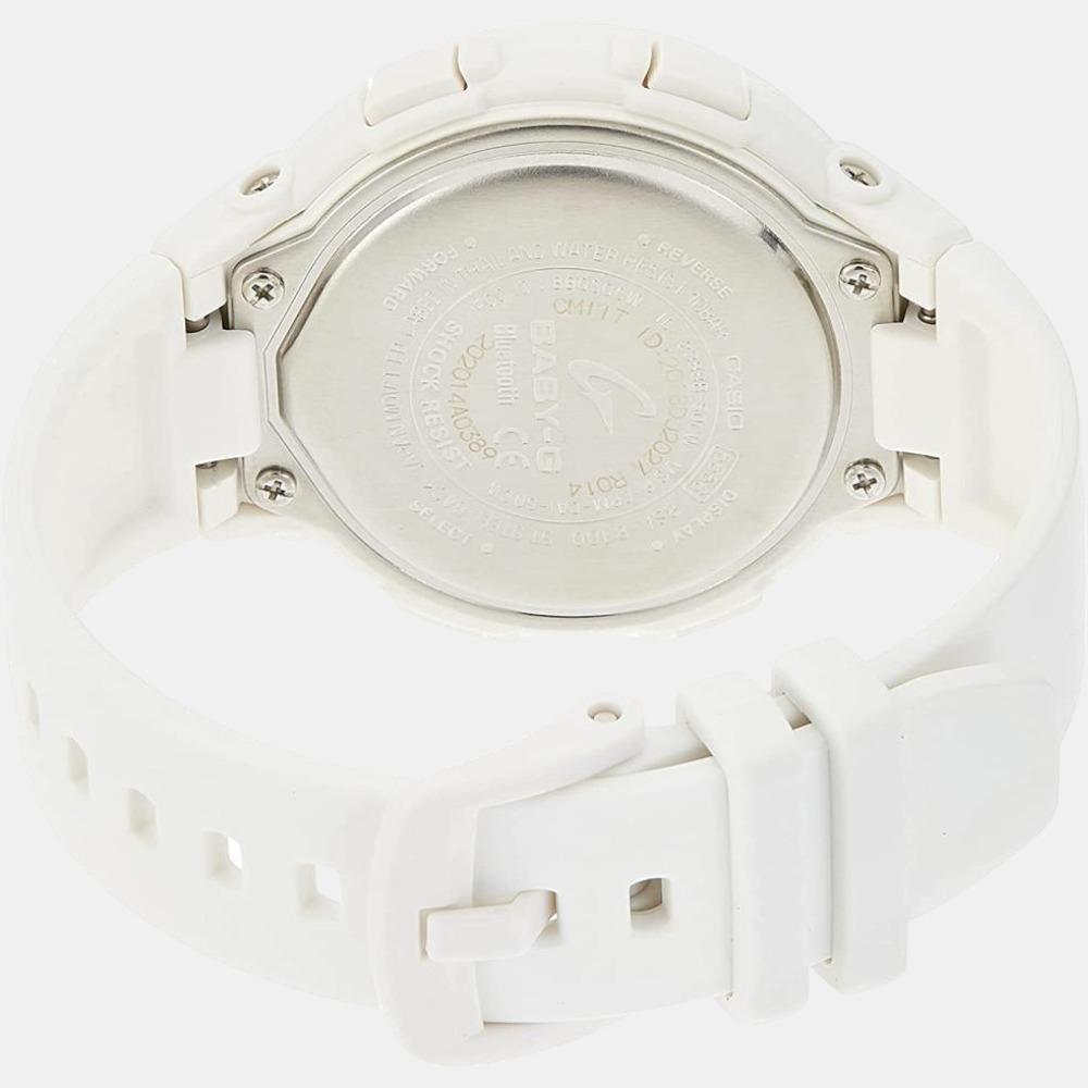 Baby-G Women Quartz White Dial Analog-Digital Resin Watch BX149