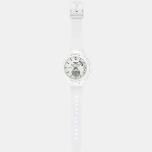Baby-G Women Quartz White Dial Analog-Digital Resin Watch BX149