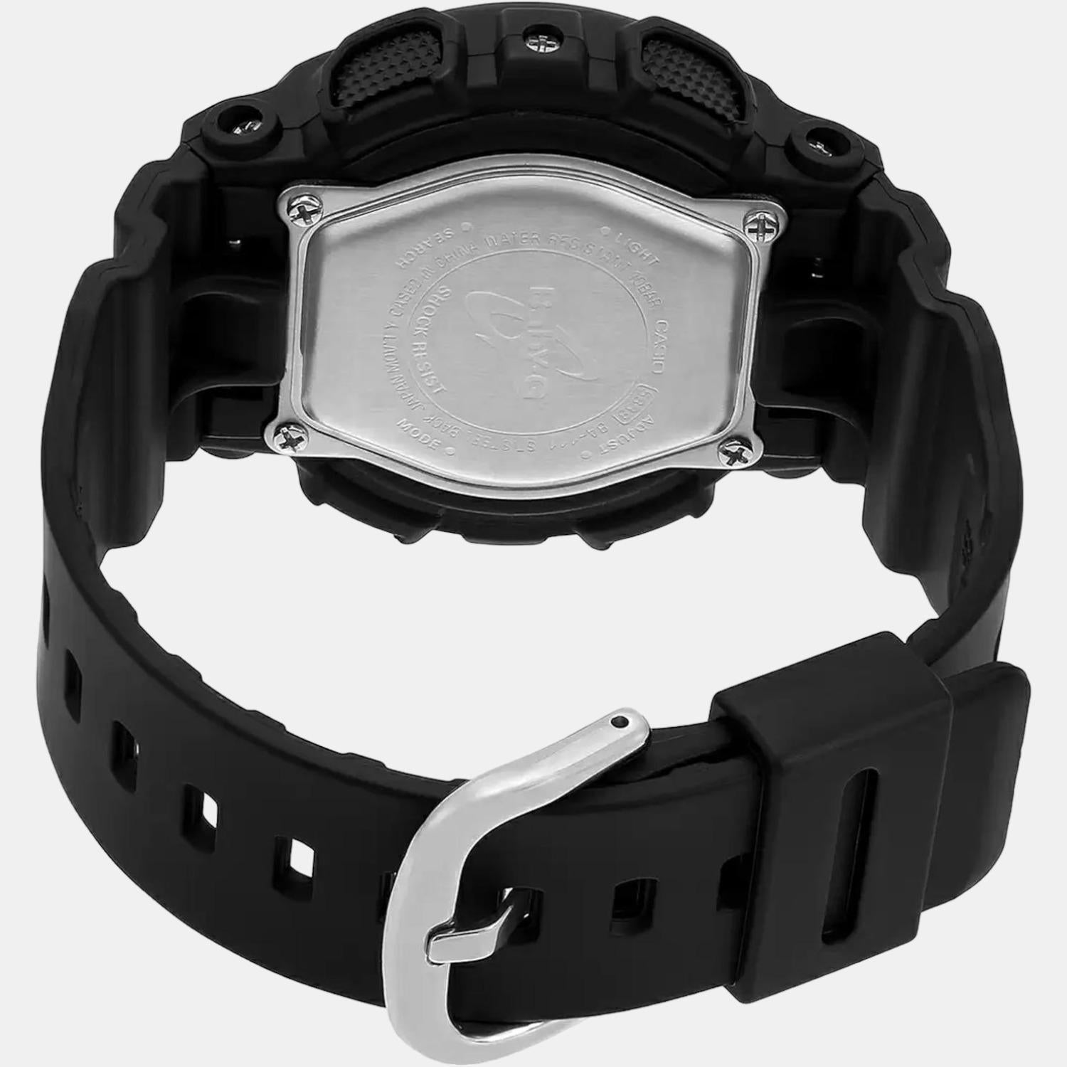 Baby-G Women Quartz Black Dial Analog-Digital Resin Watch BX157