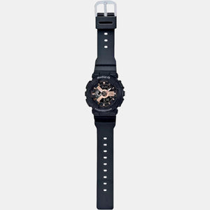Baby-G Women Quartz Black Dial Analog-Digital Resin Watch BX157