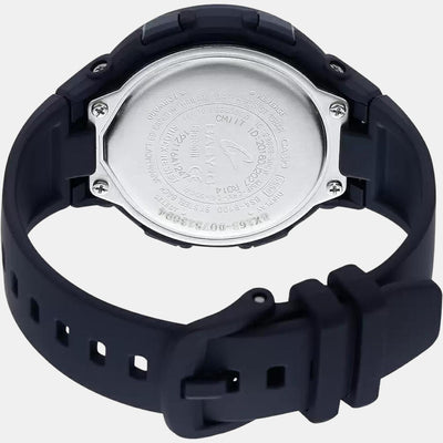 Baby-G Women Quartz Rose Gold Dial Analog-Digital Resin Watch BX163