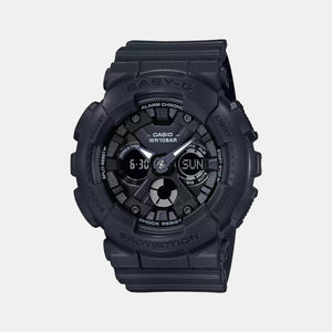 Baby-G Women Quartz Black Dial Analog-Digital Resin Watch BX166
