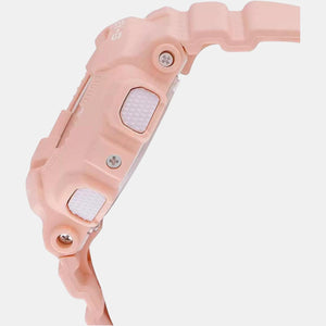 Baby-G Women Quartz Rose Gold Dial Analog-Digital Resin Watch BX167
