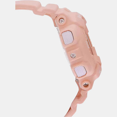 Baby-G Women Quartz Rose Gold Dial Analog-Digital Resin Watch BX167