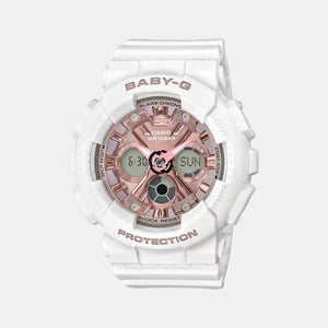 Baby-G Women Quartz Pink Dial Analog-Digital Resin Watch BX168