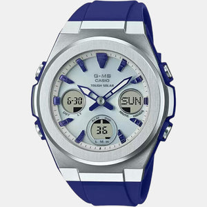 Baby-G Women Quartz Silver Dial Analog-Digital Resin Watch BX184