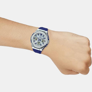 Baby-G Women Quartz Silver Dial Analog-Digital Resin Watch BX184