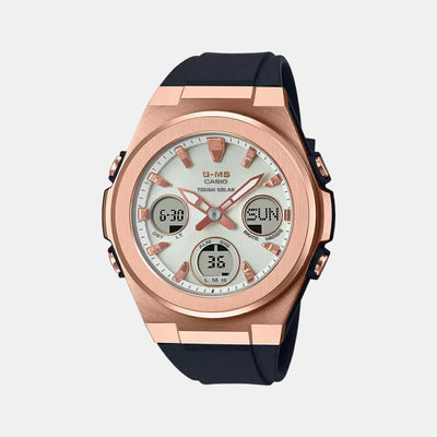 Baby-G Women Quartz Silver Dial Analog-Digital Resin Watch BX186