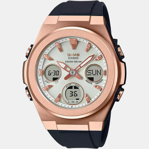 Baby-G Women Quartz Silver Dial Analog-Digital Resin Watch BX186