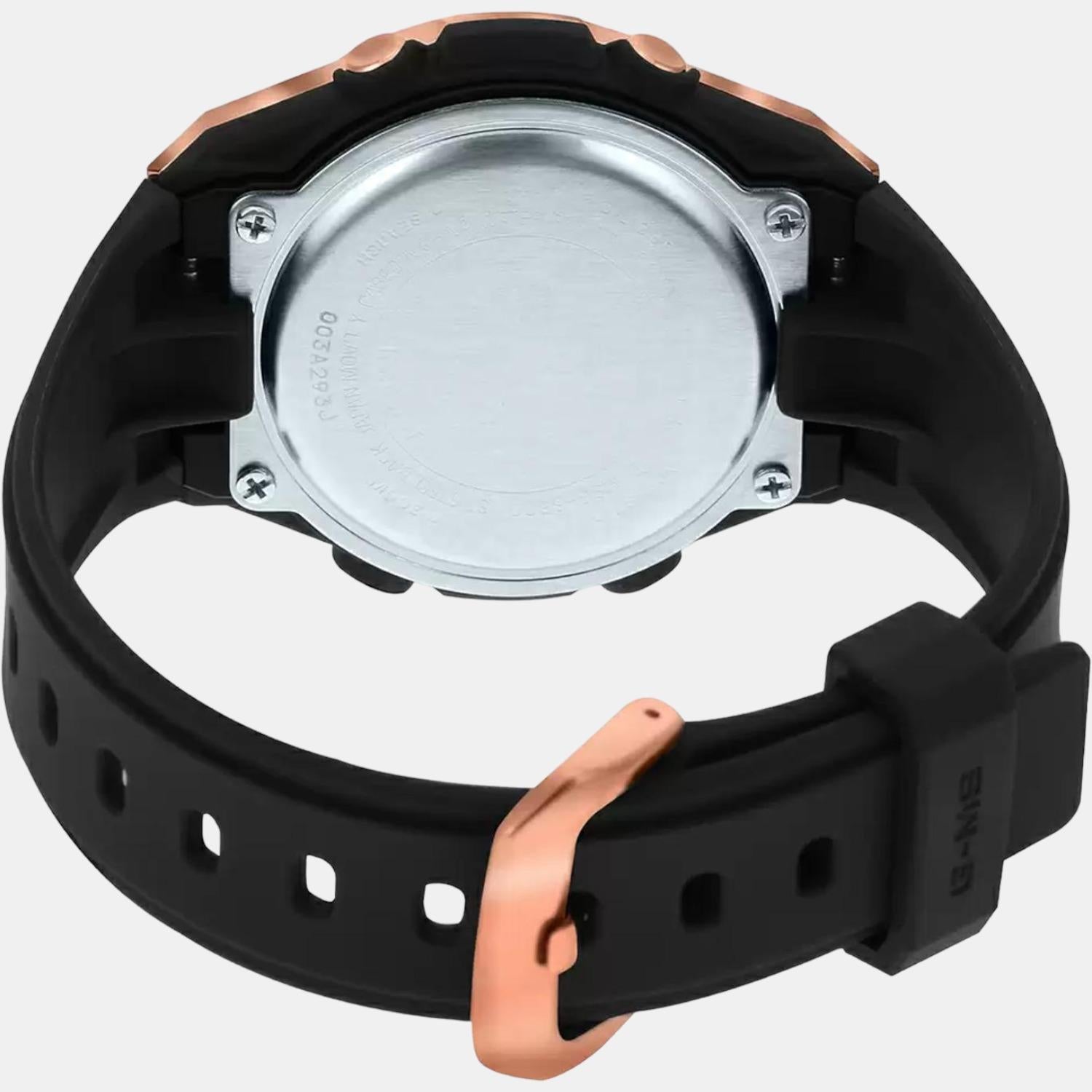 Baby-G Women Quartz Silver Dial Analog-Digital Resin Watch BX186