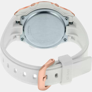 Baby-G Women Quartz Silver Dial Analog-Digital Resin Watch BX187