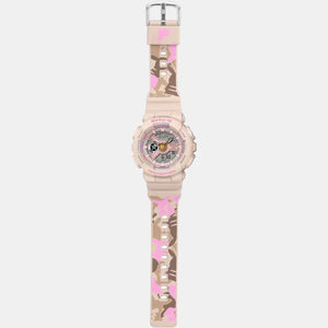 Baby-G Women Quartz Two Tone Dial Analog-Digital Resin Watch BX188