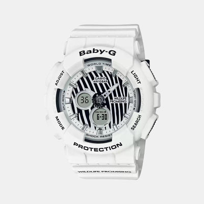 Baby-G Women Quartz Black Dial Analog-Digital Resin Watch BX197