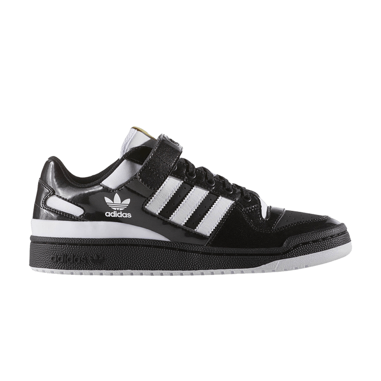 adidas Forum Lo Black White-Gold Metallic
