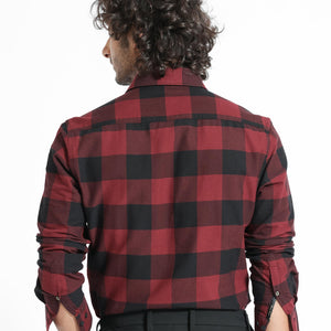 Rare Rabbit Men's Byre Multi Full Sleeves Checks Shirt
