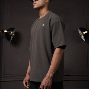 Waffle T Shirt - Tate Olive