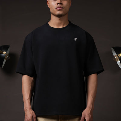 Waffle T Shirt - Black
