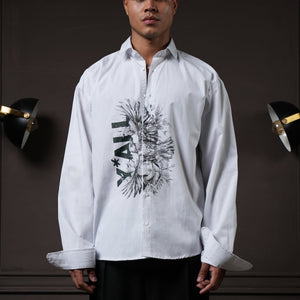 Overlay - Grey Pinstripes