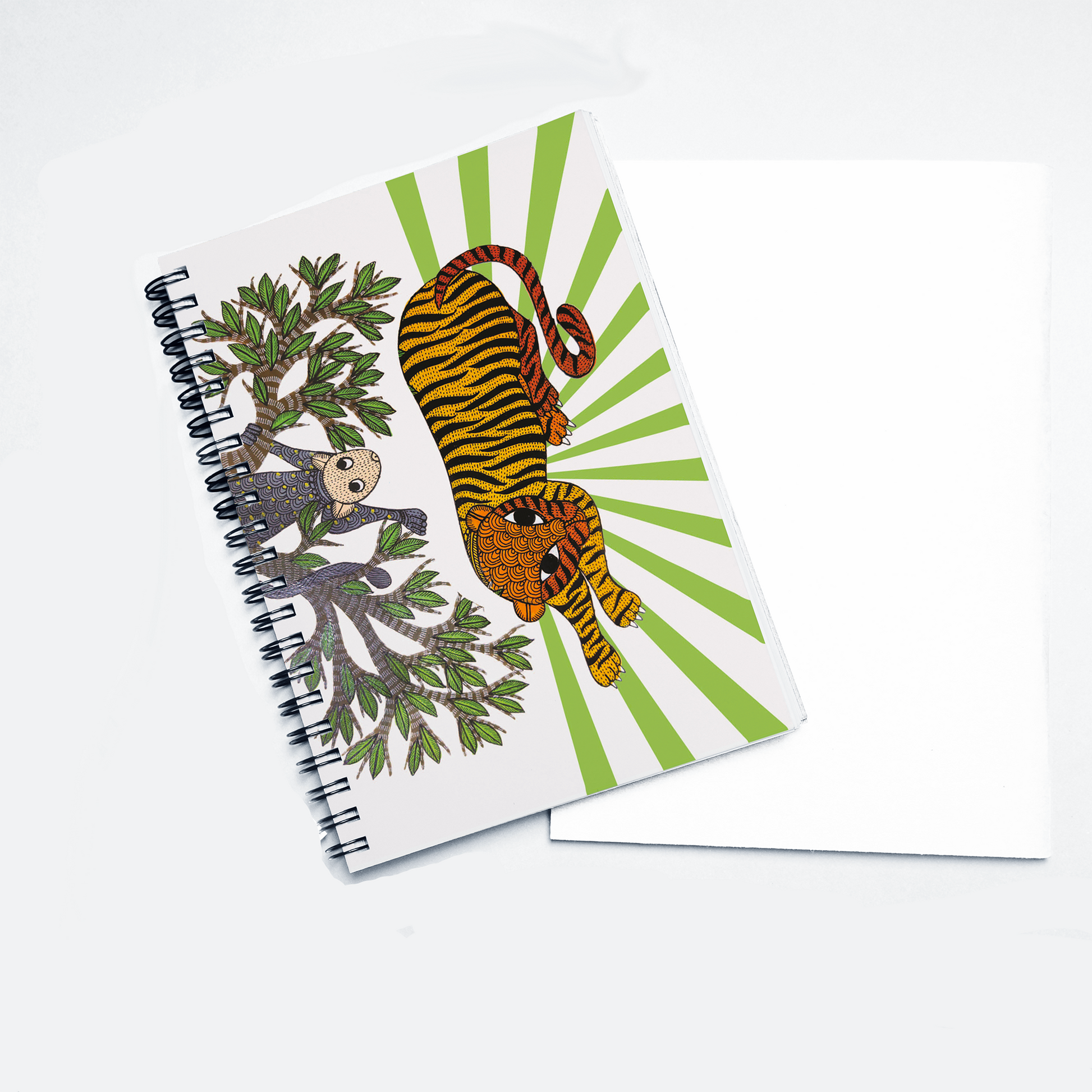 Baagh Bandar Spiral Sketchpad