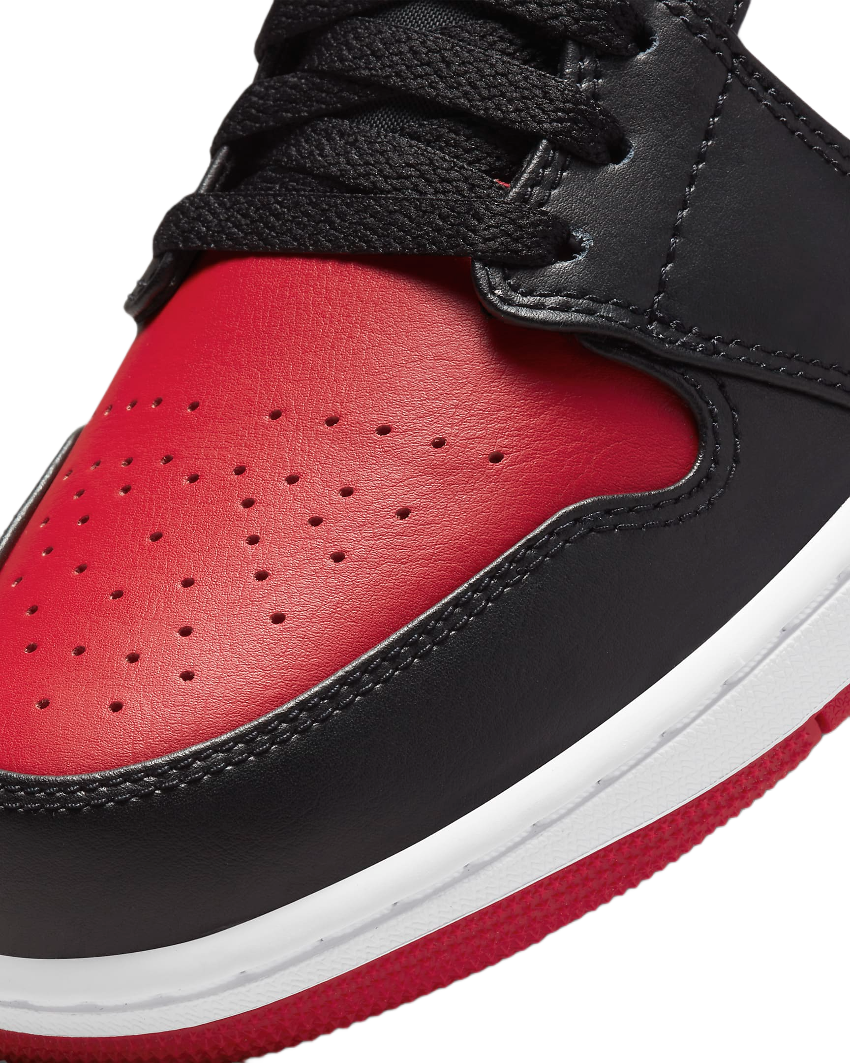 AIR JORDAN 1 LOW BRED TOE 2.0