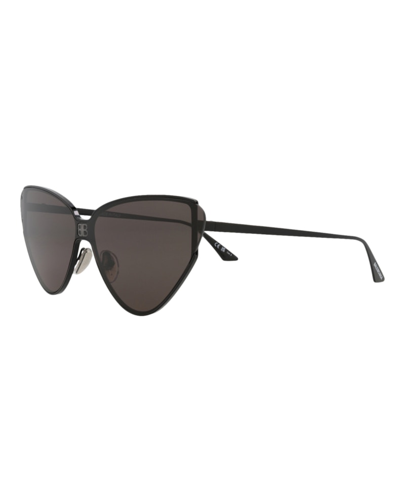 Balenciaga Cat Eye Sunglasses Black/Black/Grey