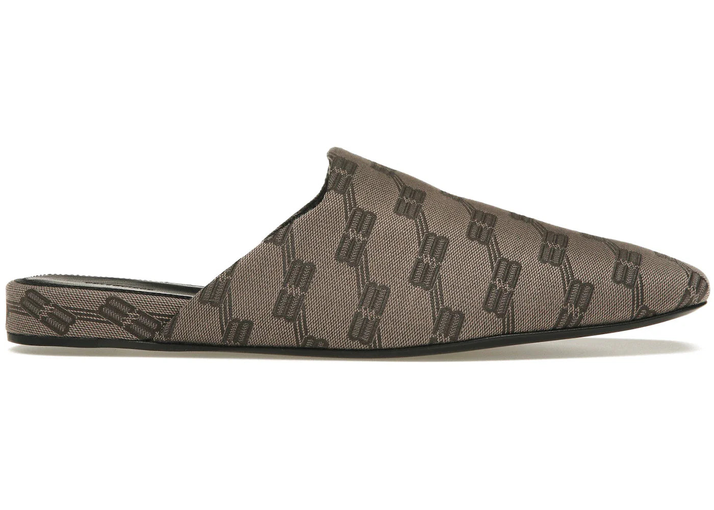 Balenciaga Cozy Jacquard Mules Brown