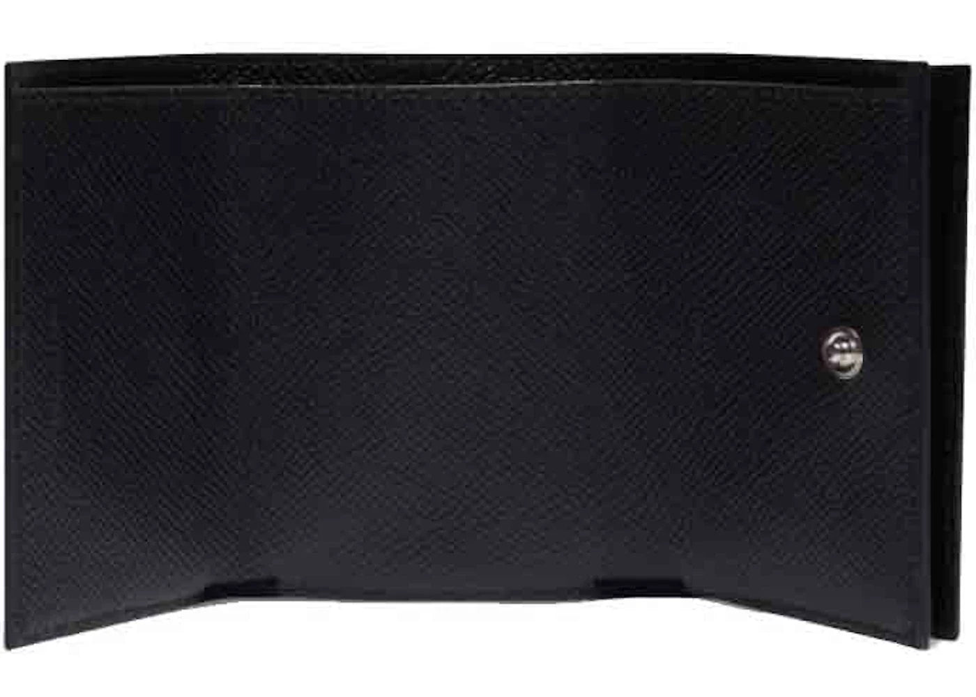 Balenciaga Men'S Cash Wallet Mini Black/White