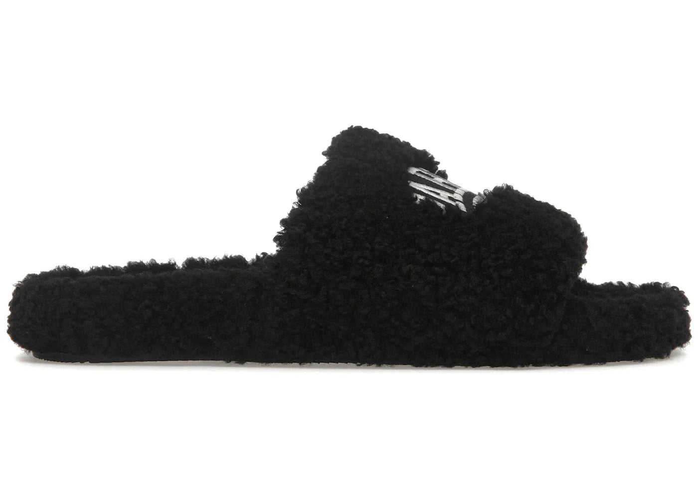 Balenciaga Paris Furry Slide Black (Women'S)