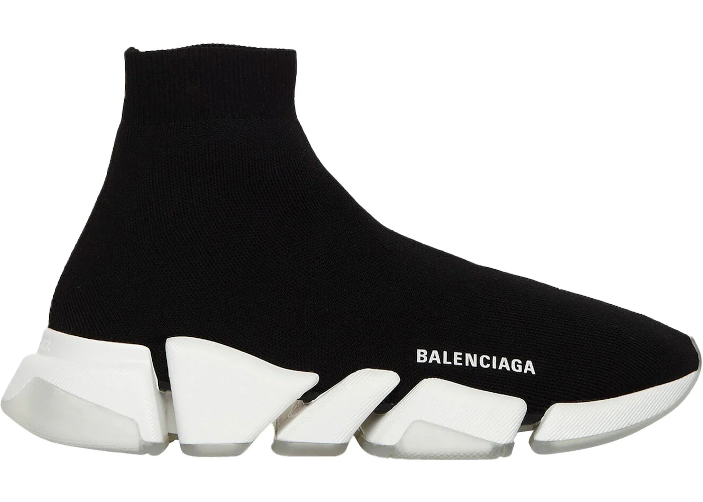 Balenciaga Speed 2.0 Black Transparent Sole (Women'S)