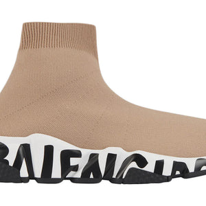 Balenciaga Speed Graffiti Beige (Women'S)