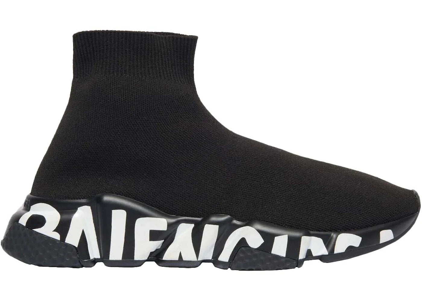 Balenciaga Speed Graffiti Black White (Women'S)