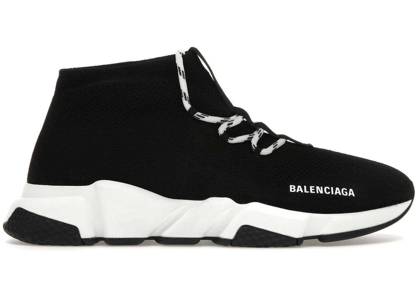 Balenciaga Speed Lace Up Black White (Women'S)