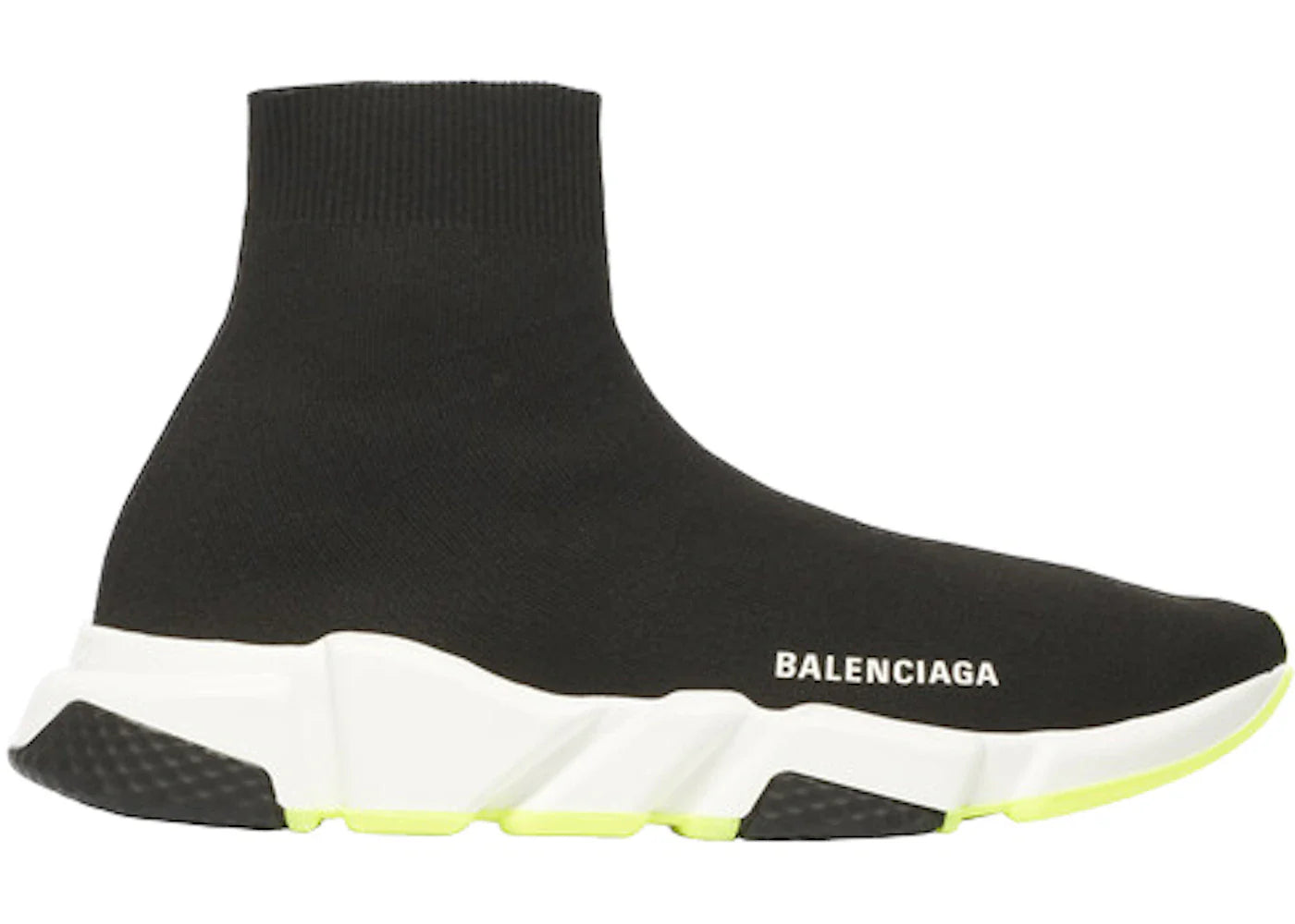 Balenciaga Speed Trainer Black Yellow 2019