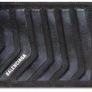 Balenciaga Square Folded Wallet Black