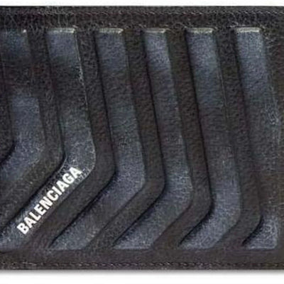 Balenciaga Square Folded Wallet Black