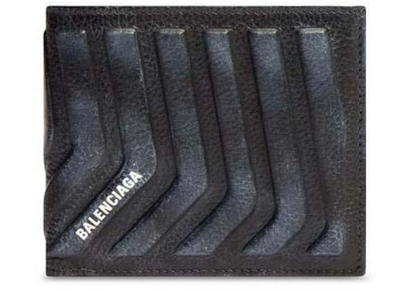 Balenciaga Square Folded Wallet Black