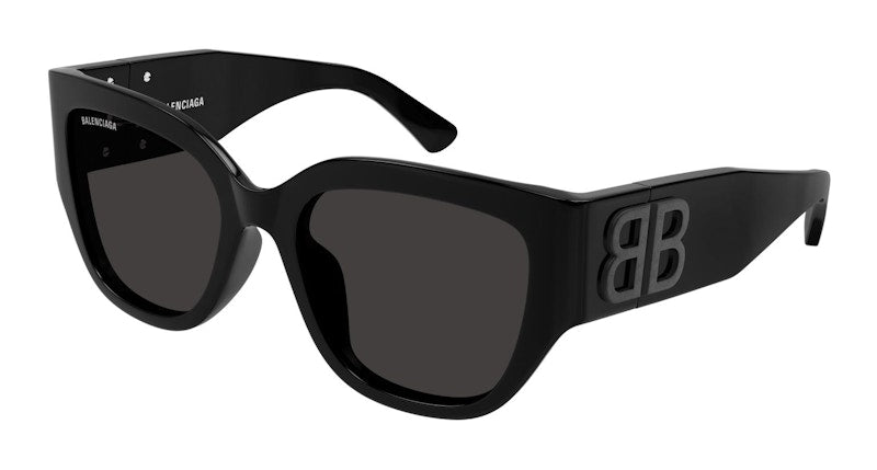 Balenciaga Square Sunglasses Black/Grey